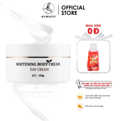 [CHÍNH HÃNG] Kem dưỡng da body ban ngày KN Beauty Whitening body Cream 200gram - SIMON Official