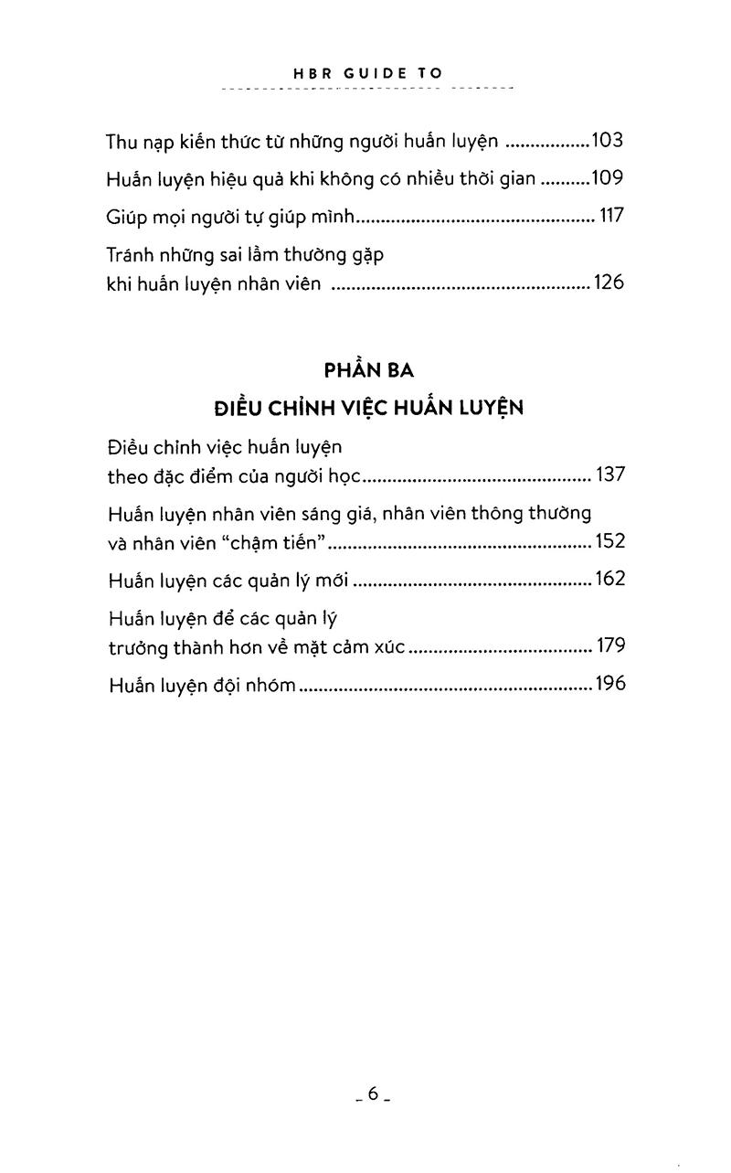 HBR Guide to- Kèm cặp nhân viên