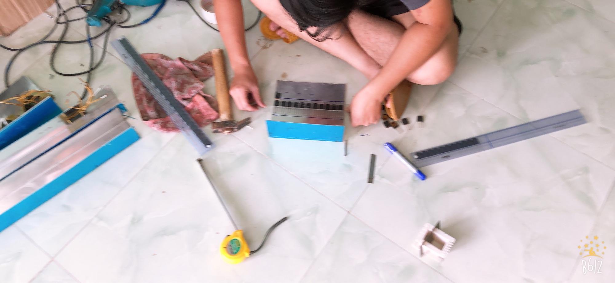 Nhôm lắp máy kích 22d