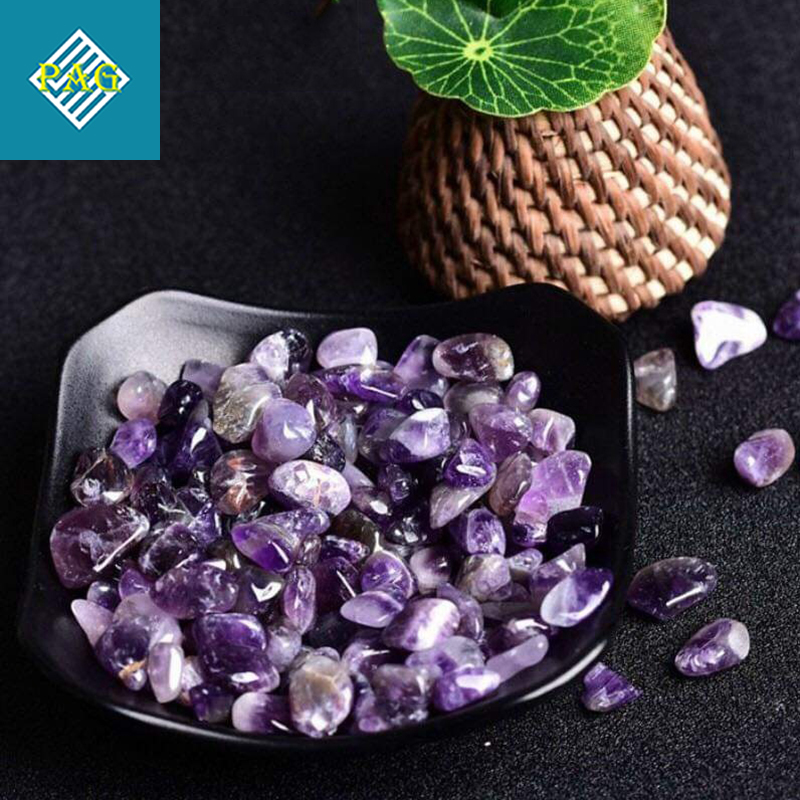 1kg đá thạch anh ngũ sắc, đá vụn mài bóng - đá tanh tẩy, đá trang trí bể cá,rải chậu cây