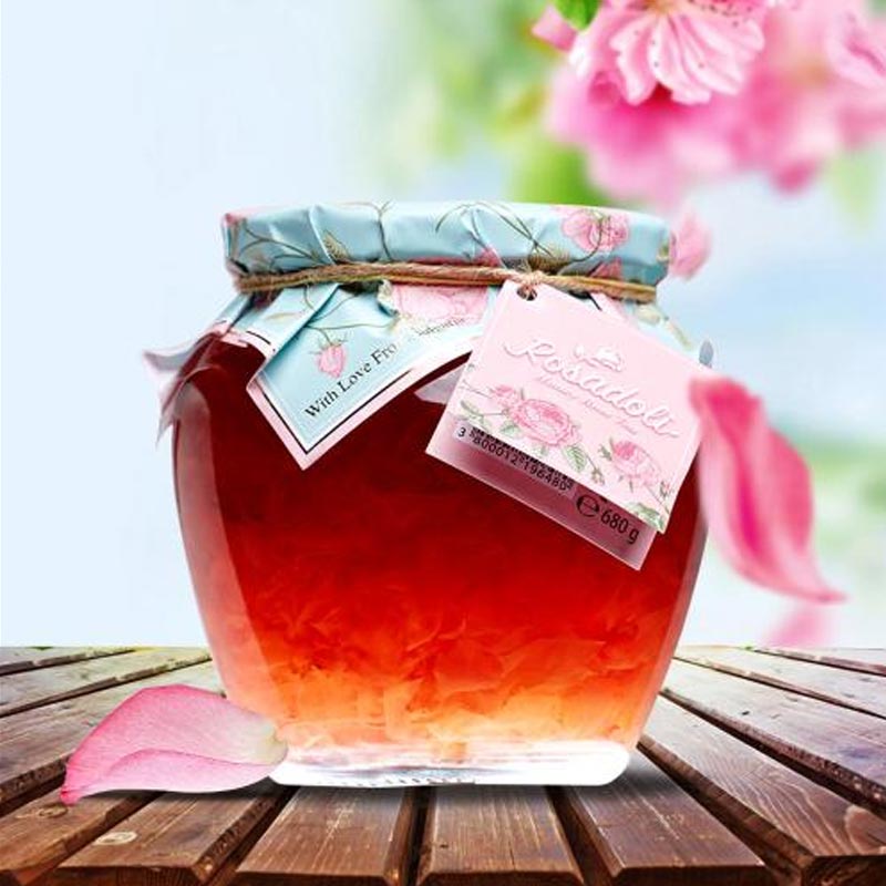 TRÀ HOA HỒNG MẬT ONG ROSADOLI 360g