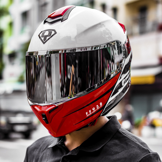Mũ Bảo Hiểm Fullface Lật Hàm Yohe 938