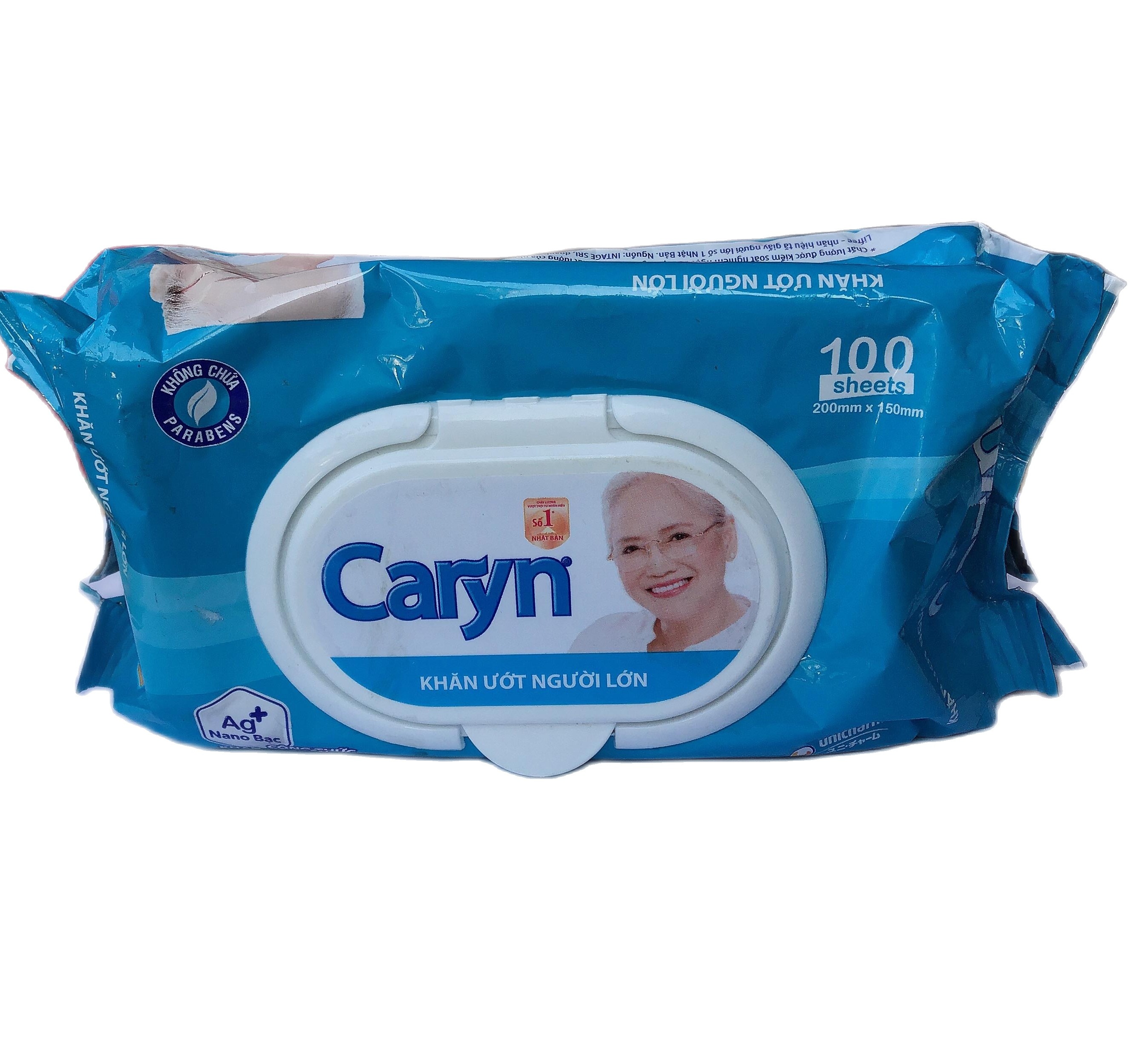 Khăn giấy ướt Caryn 100 tờ