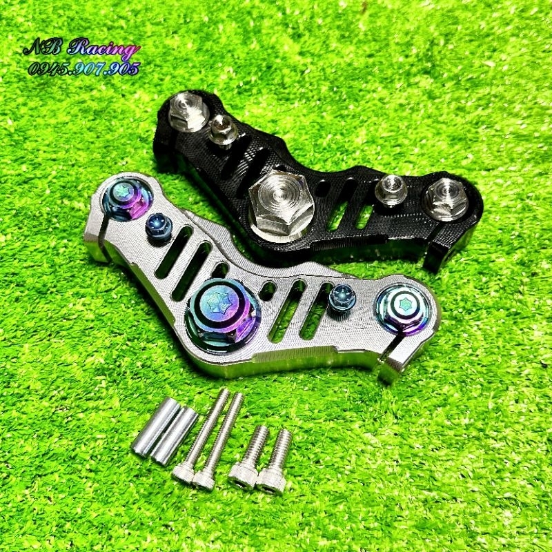 Combo Ghi Đông Nova Chảng 3 CNC Cho Satria Raider Sonic