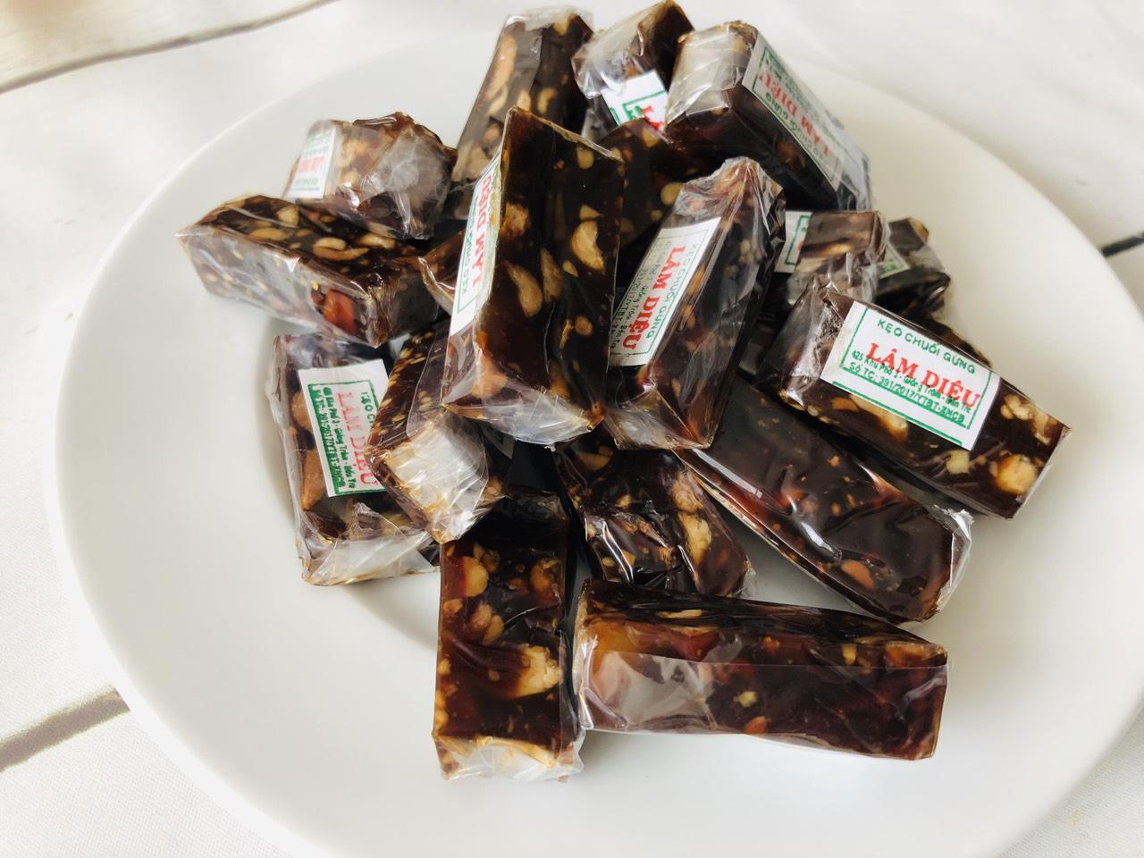 500g kẹo chuối Gừng Đậu_TiTiMart