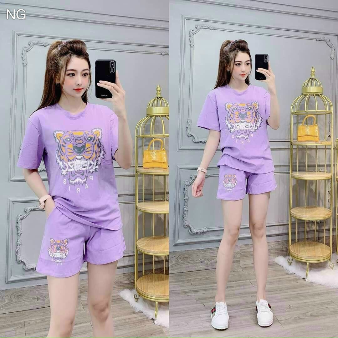 [HCM]Set Bộ Cotton Đùi Mặc Nhà Thoáng Mát