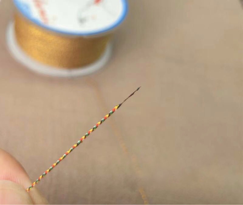 Cuộn chỉ ngũ sắc 0.4mm 100 mét - MH886