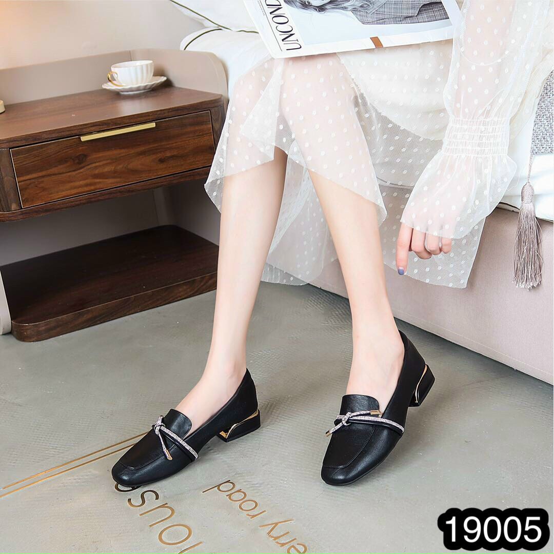 Giày nữ giày Moka Vintage mẫu mới