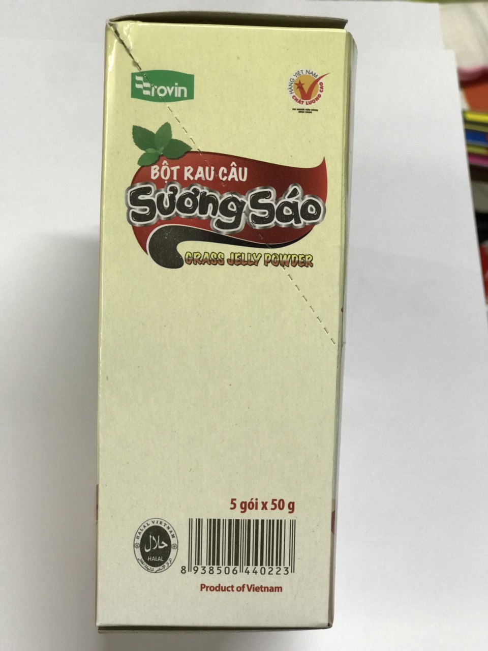 Bột Rau Câu Sương Sáo (Hộp 5 gói (50g/gói))