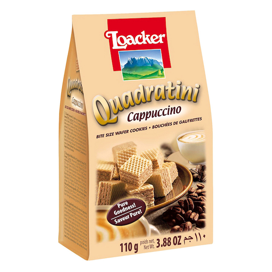 Bánh Xốp Quadratini Loacker Nhiều Vị