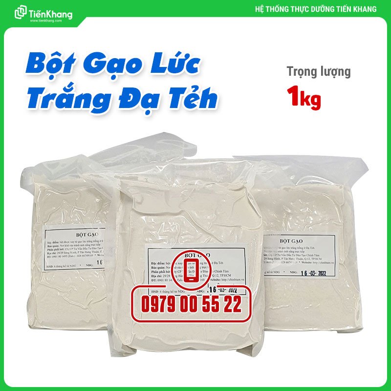 Bột Gạo Lứt Đạ Tẻh - Bịch (500gram)