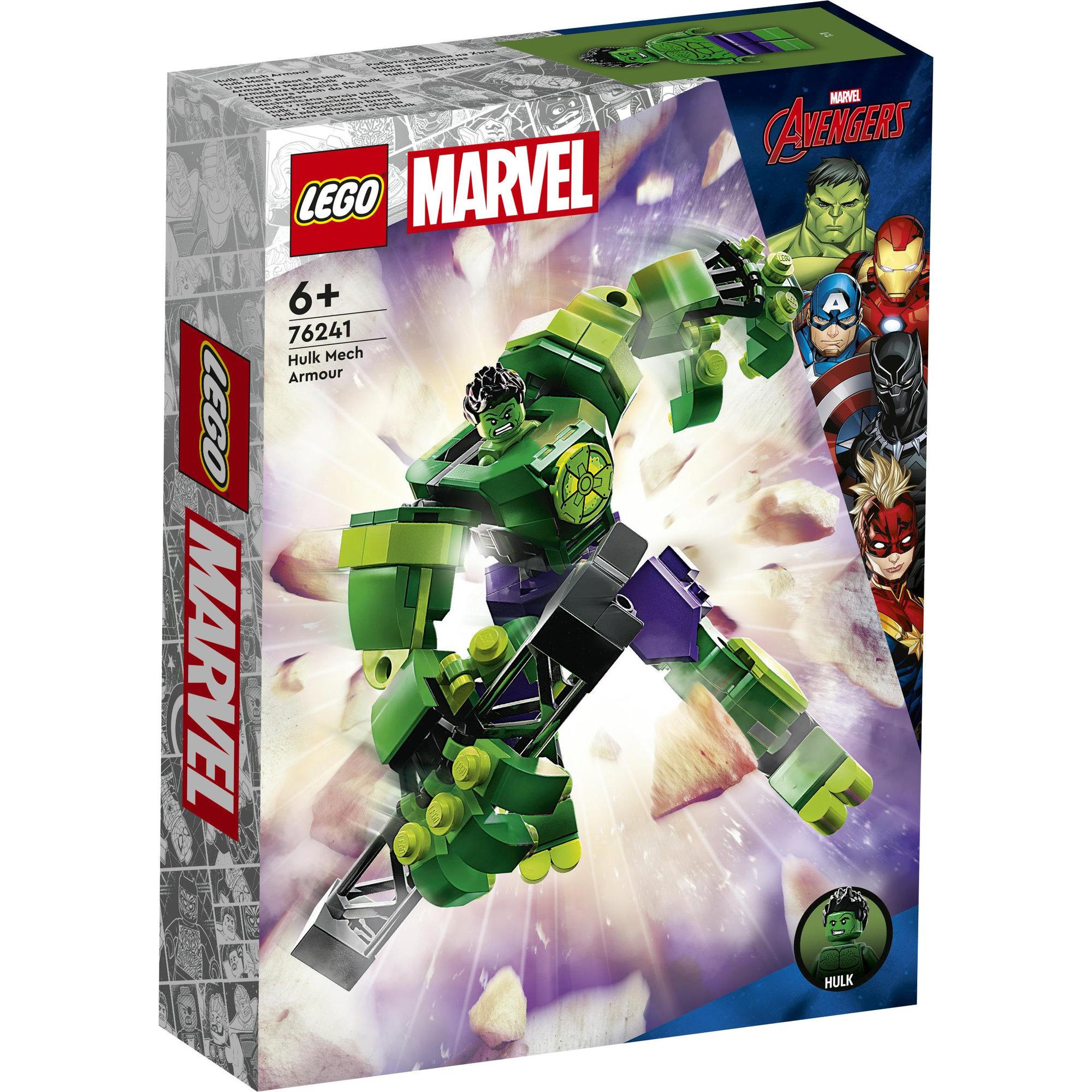 LEGO SUPER HEROES 76241 Chiến Giáp Hulk (138 Chi Tiết)
