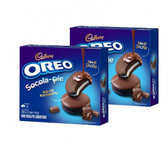 [HCM]Combo 2 Hộp bánh oreo Sôcôla Pie 360g/hộp