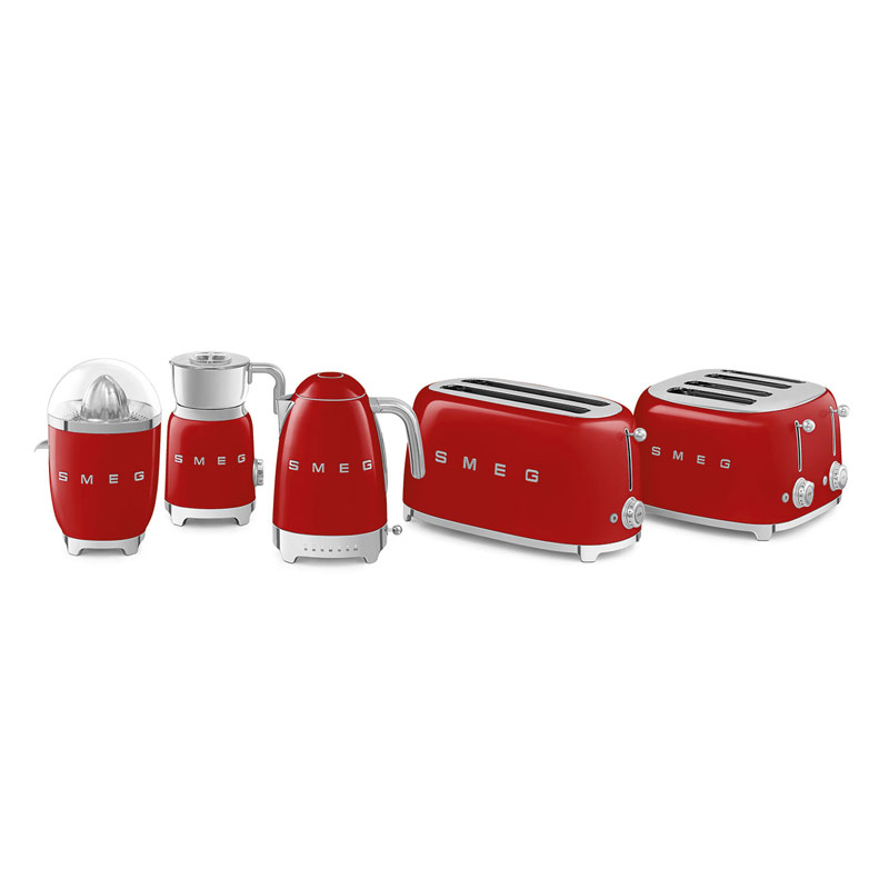[Trả góp 0%]Máy vắt cam Smeg CJF01RDEU màu đỏ