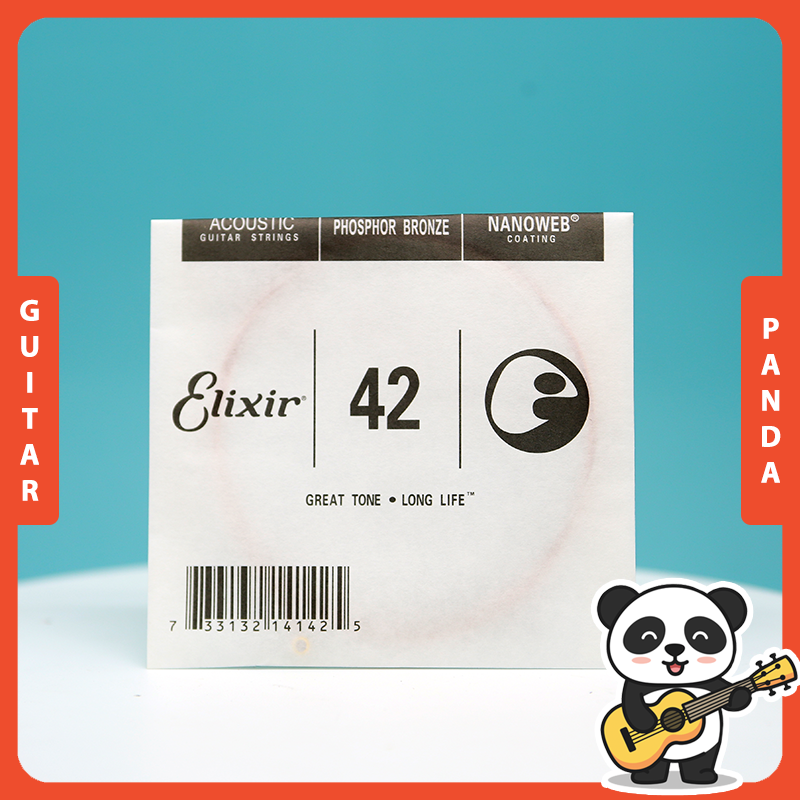 Bộ Dây Đàn Guitar Acoustic Elixir 16027 Cao Cấp Guitar Panda