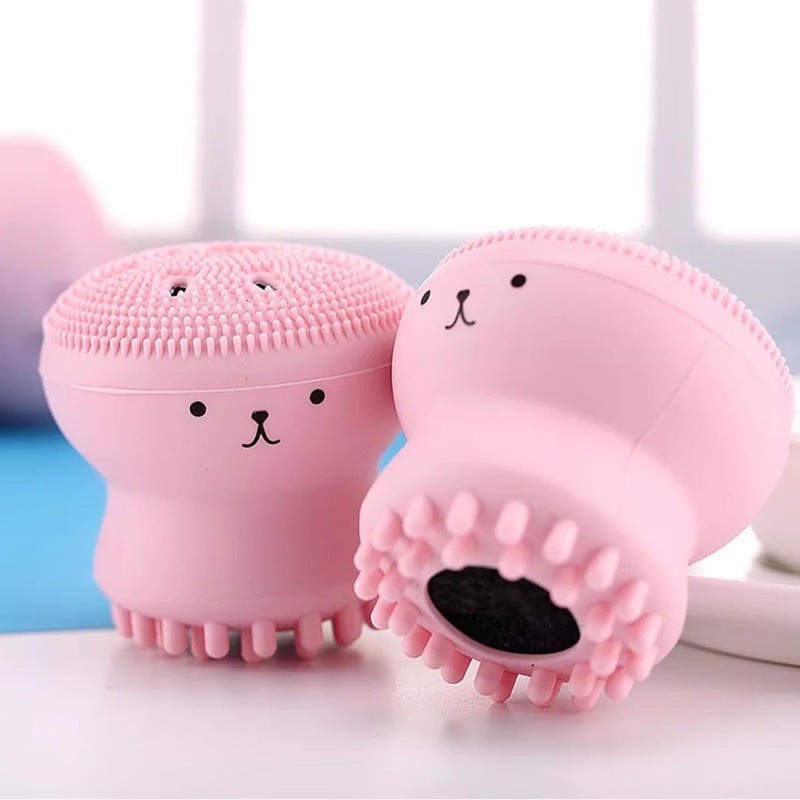 2-Headed Octopus Massage Facial Cleansing Brush