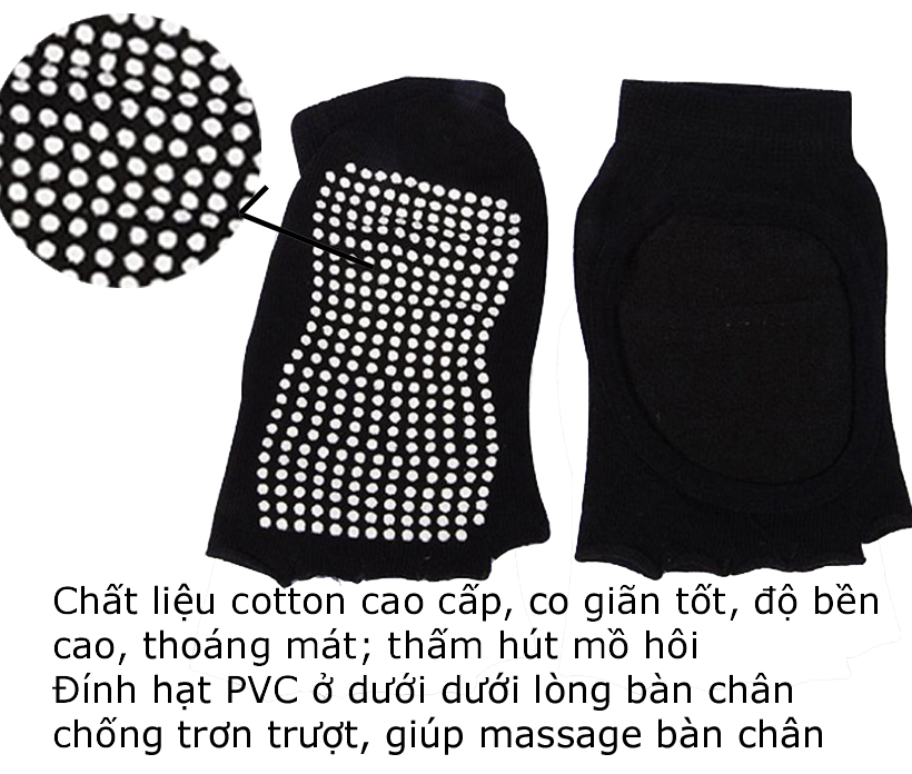 Vớ tập yoga chống trượt cao cấp