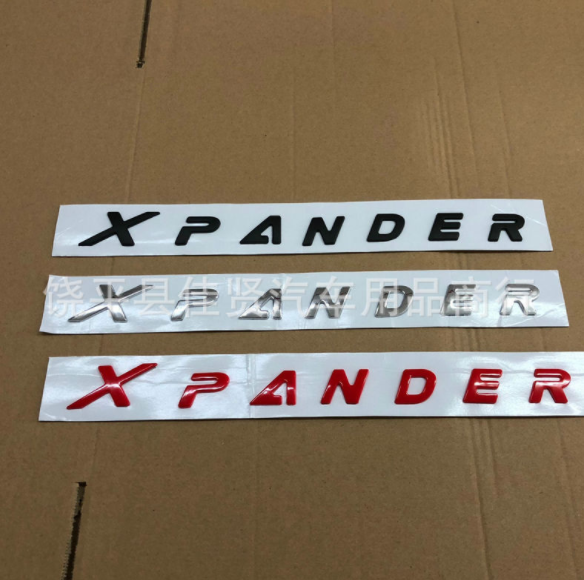 Tem Chữ Nổi 3D Xpander dán capo cực nổi