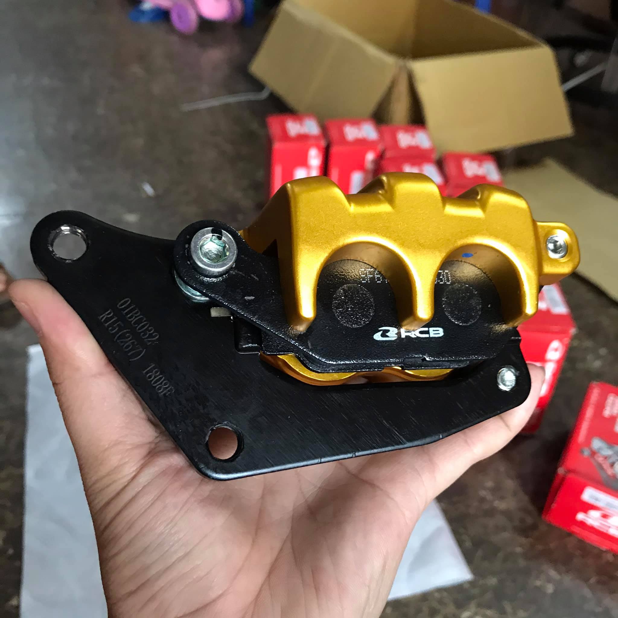 Heo thắng RCB S3 gắn R15v3 Gold
