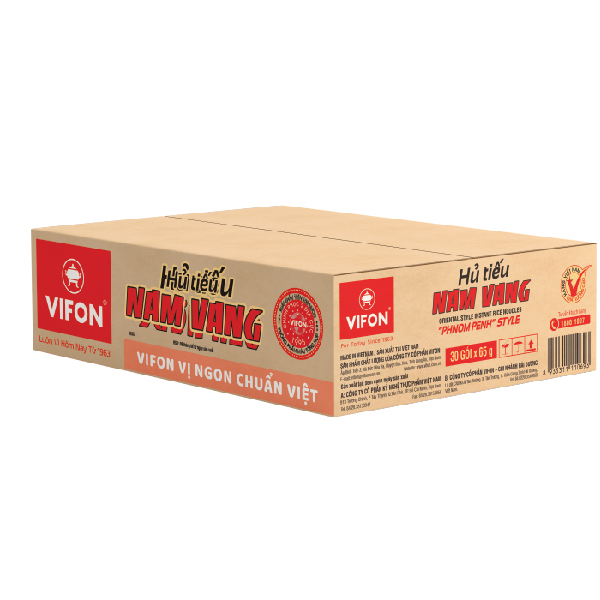 Combo 5 Gói Hủ Tiếu Nam Vang VIFON (65g / Gói)
