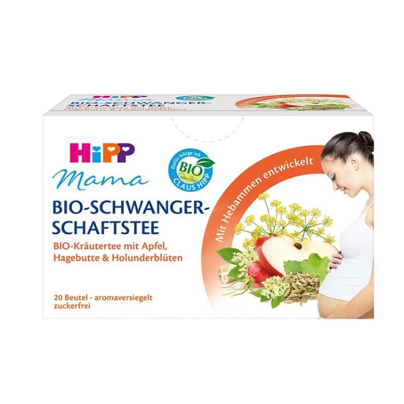 Trà túi nhúng HiPP Mama Organic dành cho mẹ bầu nhập khẩu