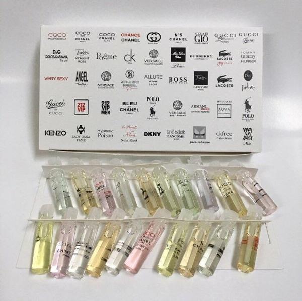 [HCM]Set 20 lọ nước hoa mini