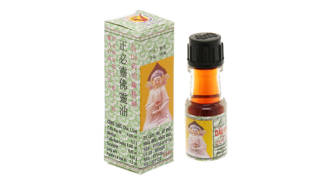 Dầu Phật Linh Trường Sơn - Chai 1.5ml/ Chai 5ml