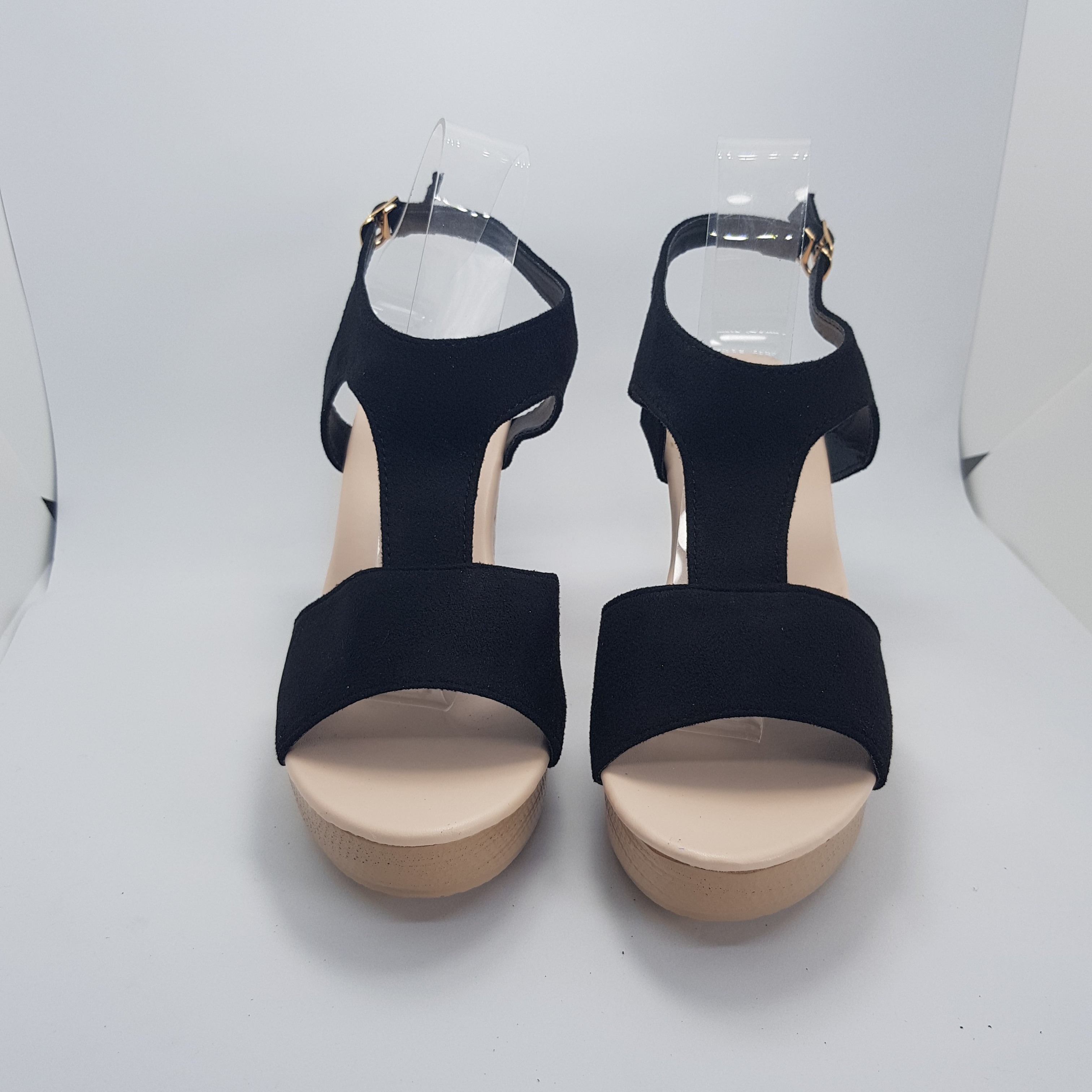 Sandal Đế Xuồng 9cm Chữ T
