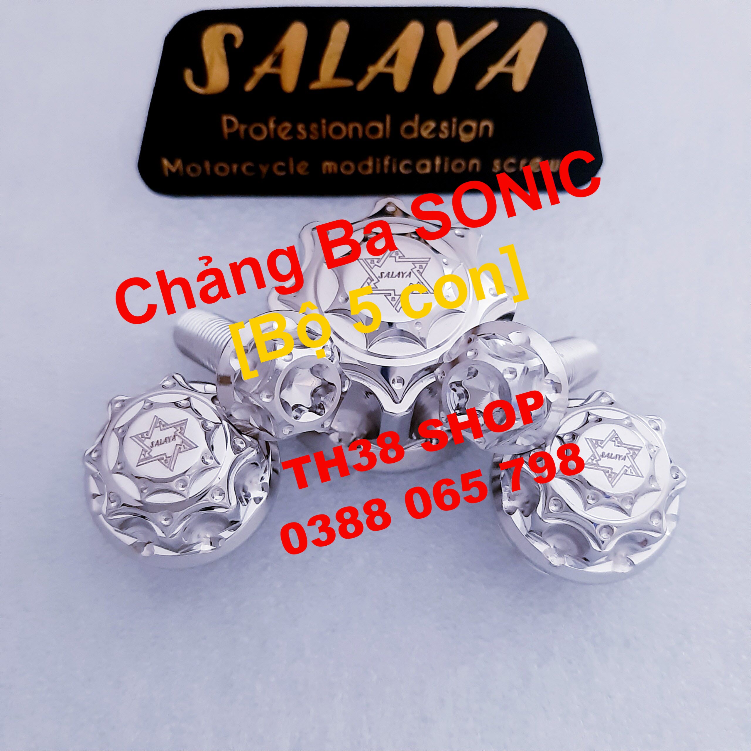 ốc chảng ba sonic salaya [bộ 5 con mẫu mới]