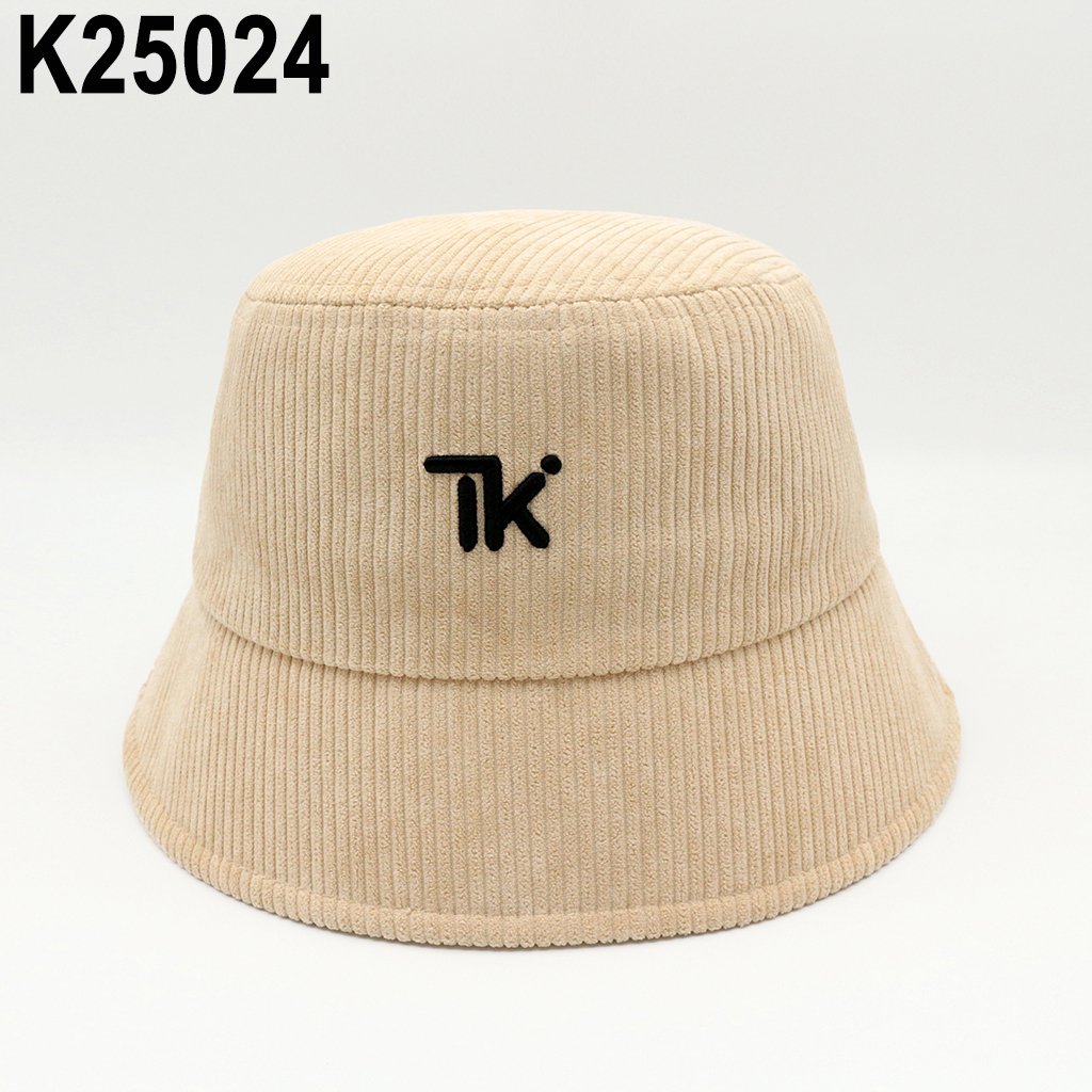 Nón Bucket Preppy nhung tăm THIKI