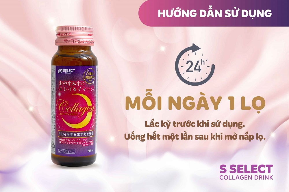 Nước Uống Làm Đẹp Da S Select Collagen Drink (1 lọ)
