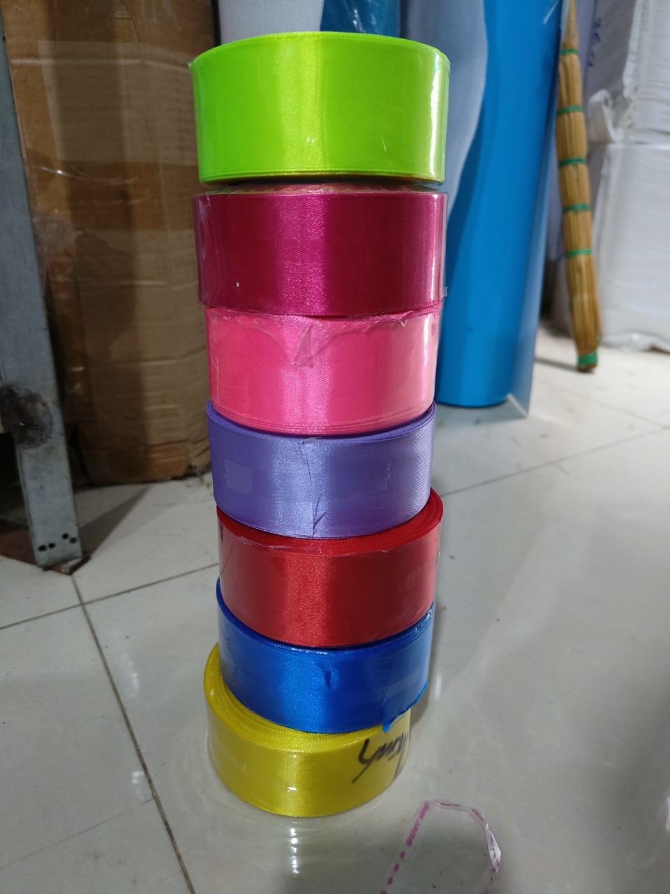 Ruy Băng lụa bản 4cm