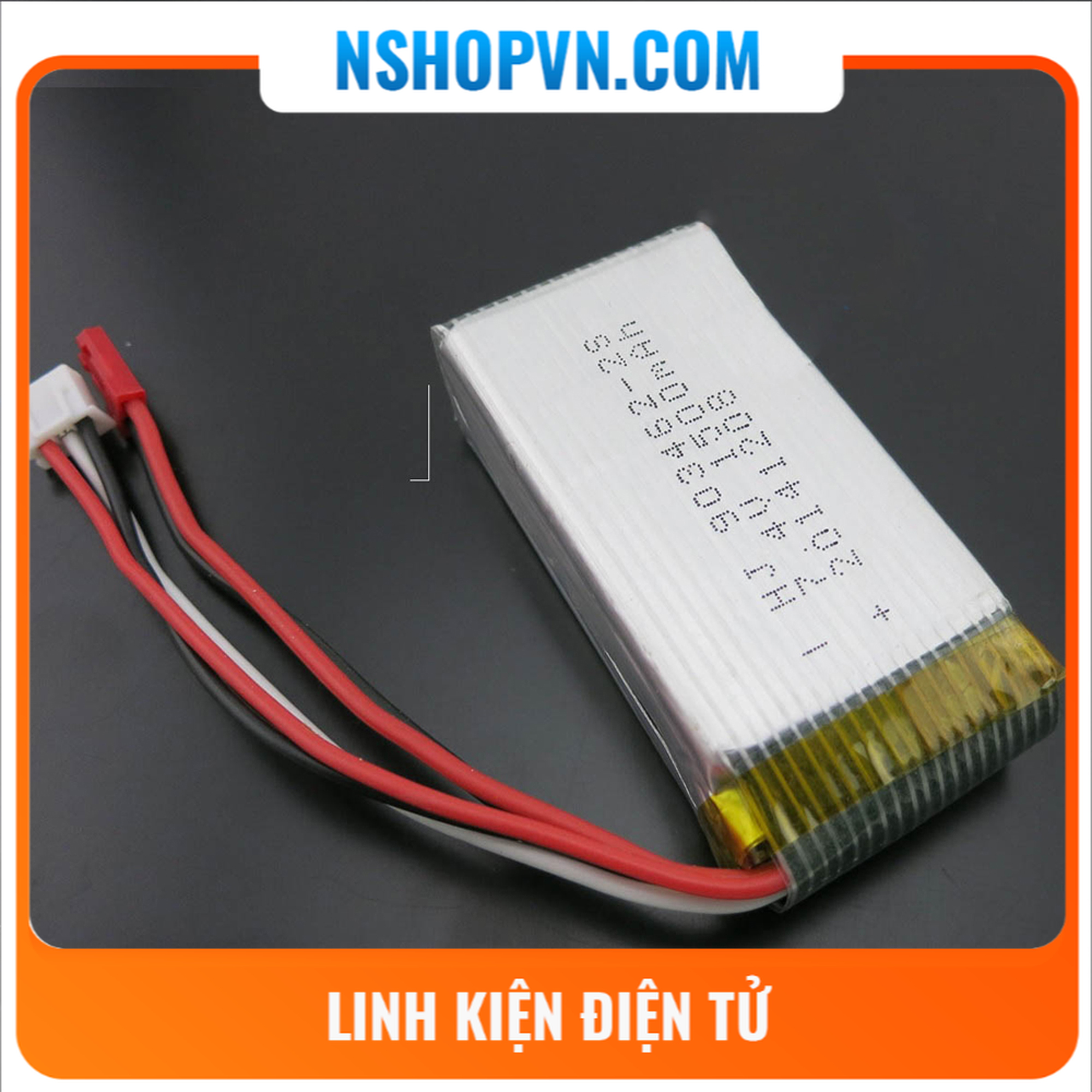 Pin lipo 7.4V 1500mAh