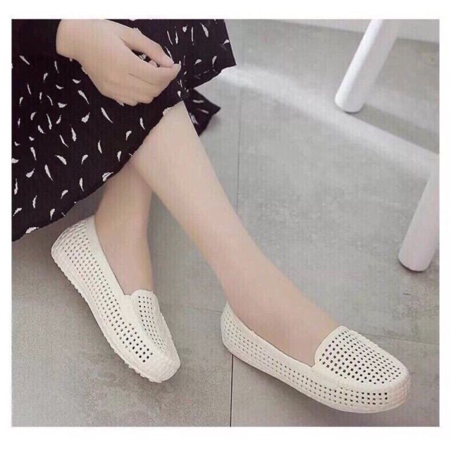 Giày búp bê nhựa dẻo đi mưa