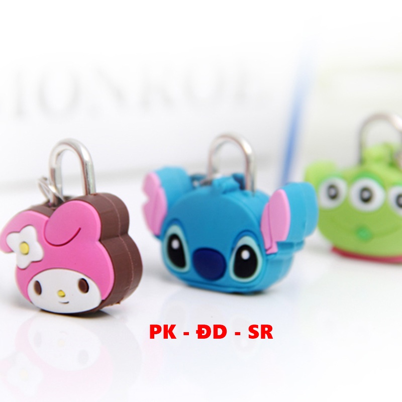 Ổ Khóa Mini Hình Thú Dễ Thương - Siêu Rẻ