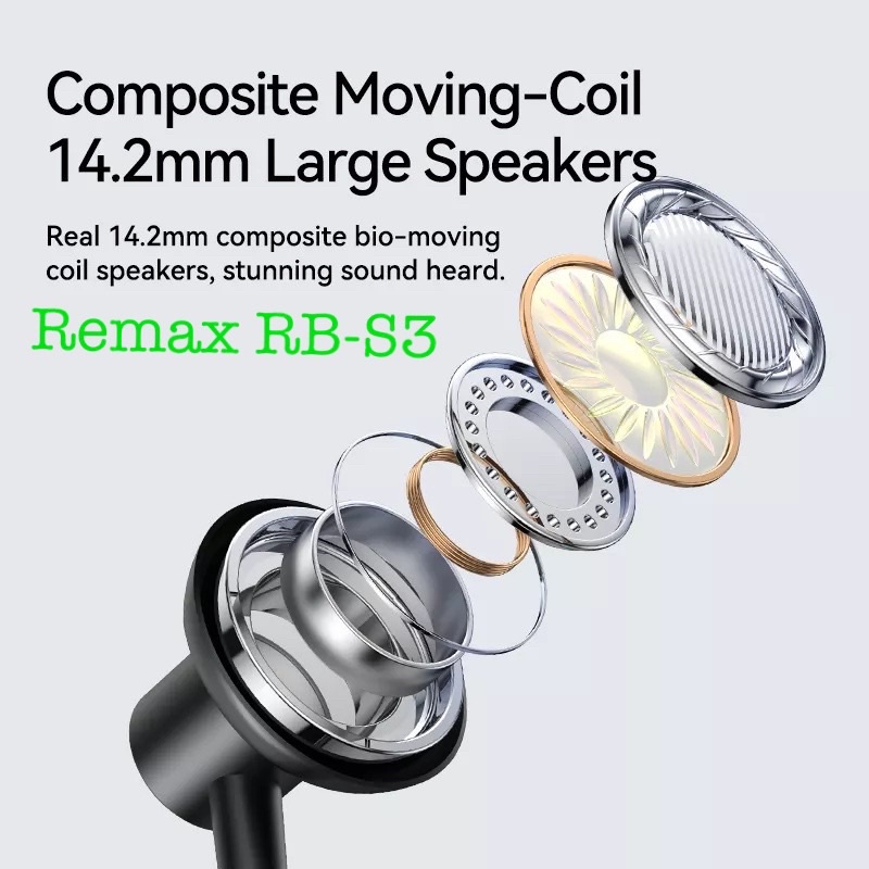 Tai nghe Bluetooth Thể thao Đeo cổ REMAX RB-S3