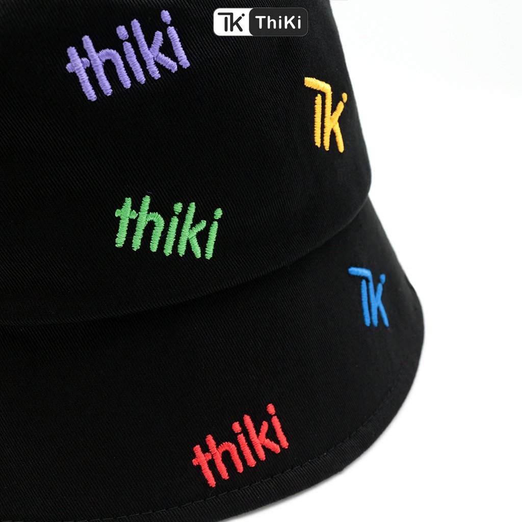 Nón Bucket Hippie Monogram THIKI chính hãng