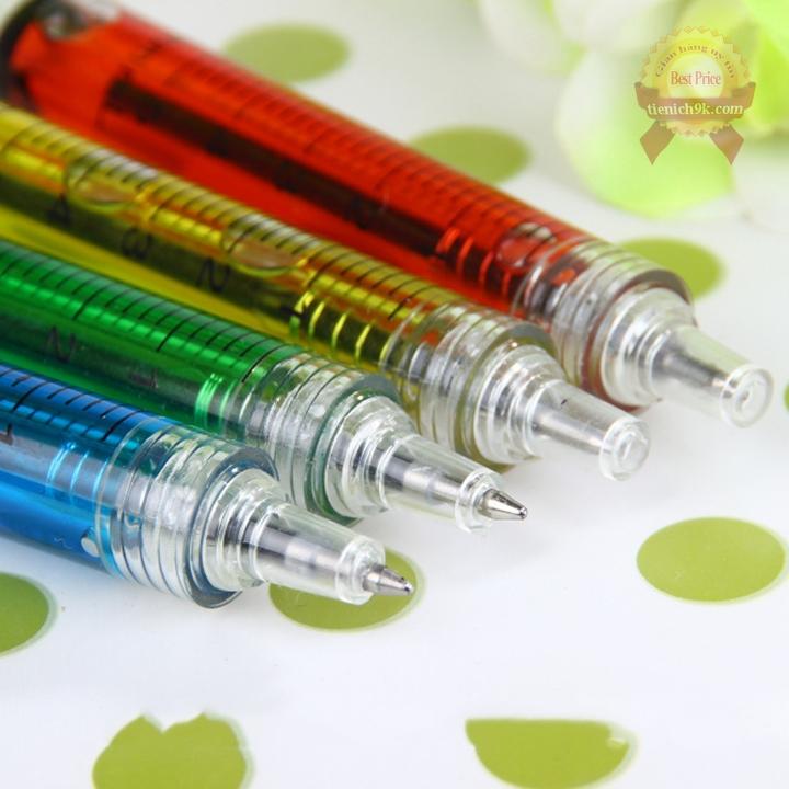 Combo 3 Bút bi hình ống tiêm độc lạ dễ thương