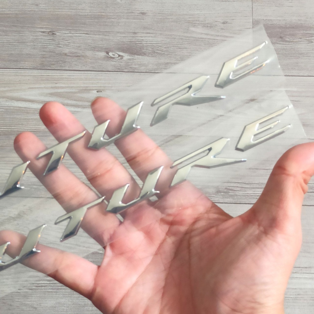 Tem Chữ, Tem Số Cho Vario, Click 3D Nổi Siêu Bền