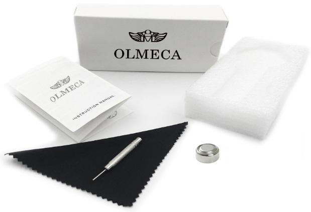 [HCM]Đồng hồ Olmeca dây thép không gỉ siêu đẹp 0853 (fullbox)