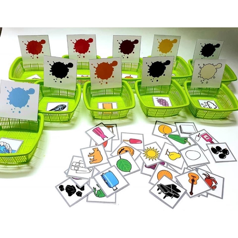 Học liệu 11 chủ đề Teacch