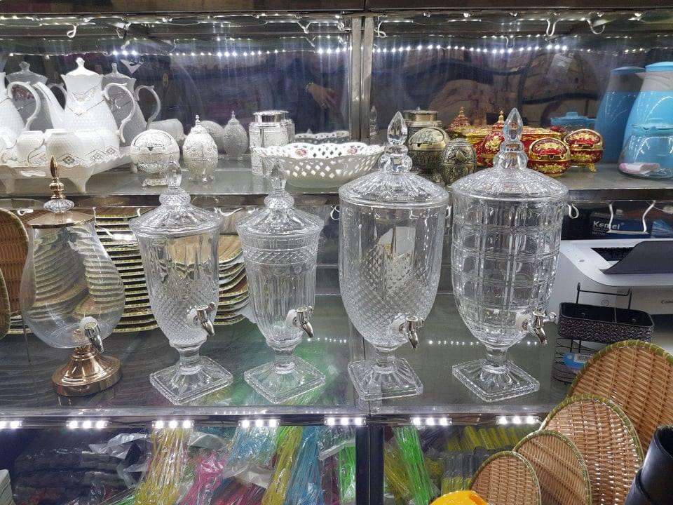 Bình Thủy Tinh Có Vòi 5 Lít