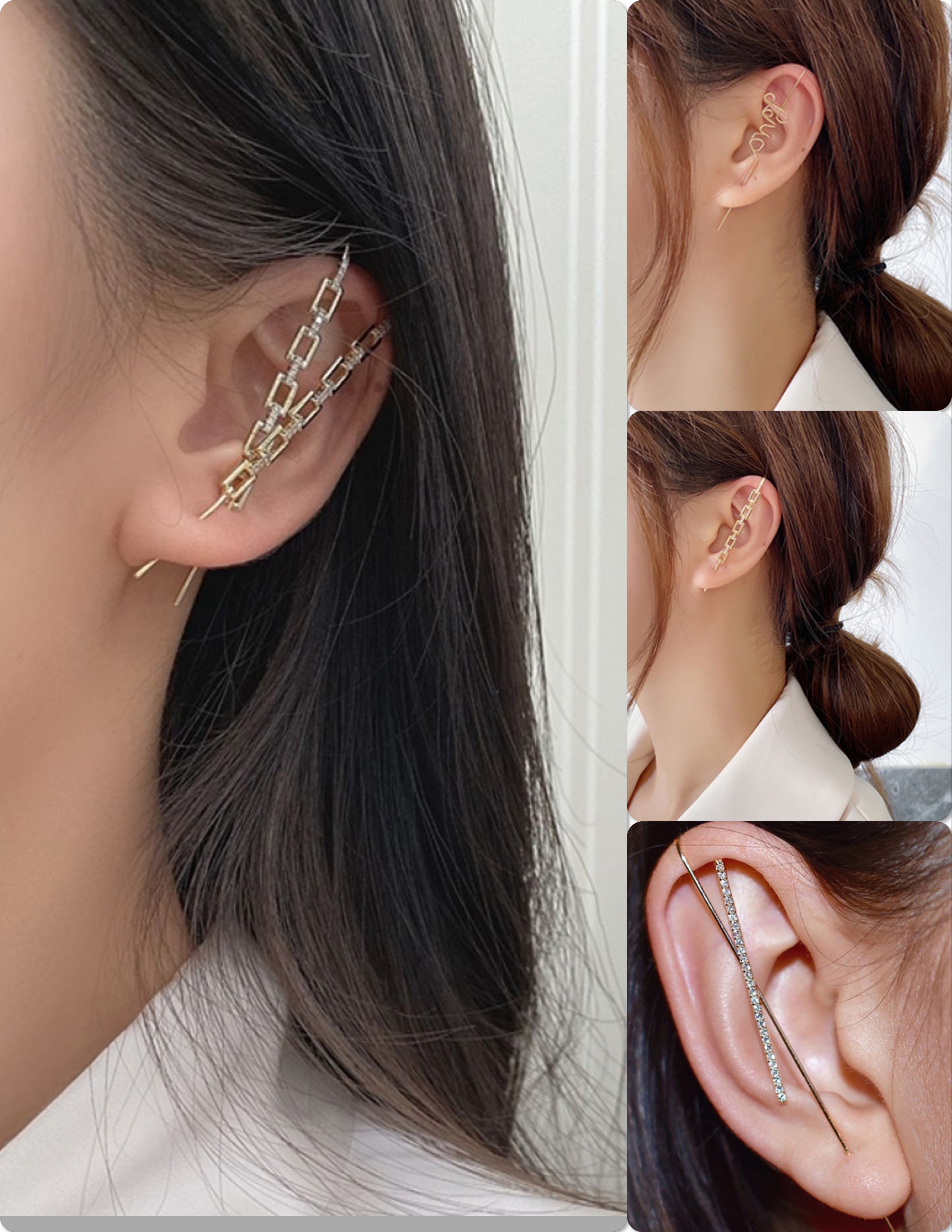 Khuyên tai/Bông Tai 1 bên độc lạ