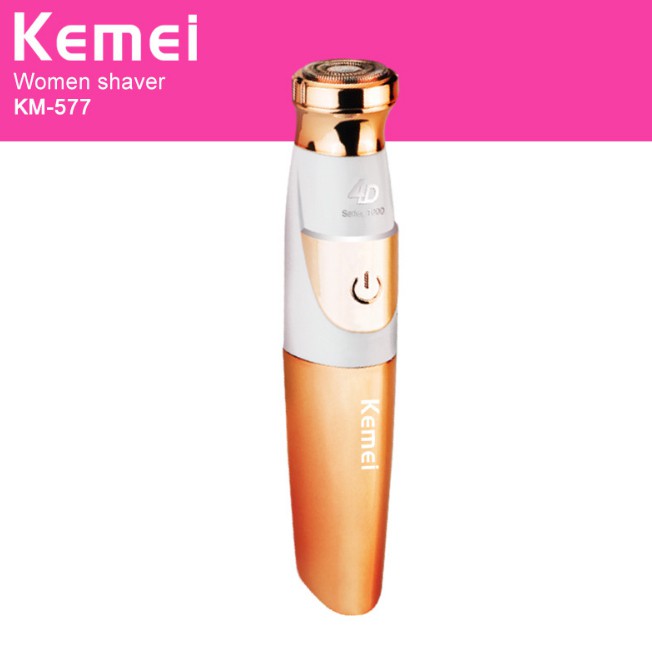 [HCM]Máy Cạo Lông Nách Kemei KM-577