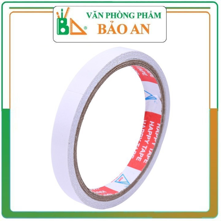 Băng dính 2 mặt loại 2cm - văn phòng phẩm bảo an