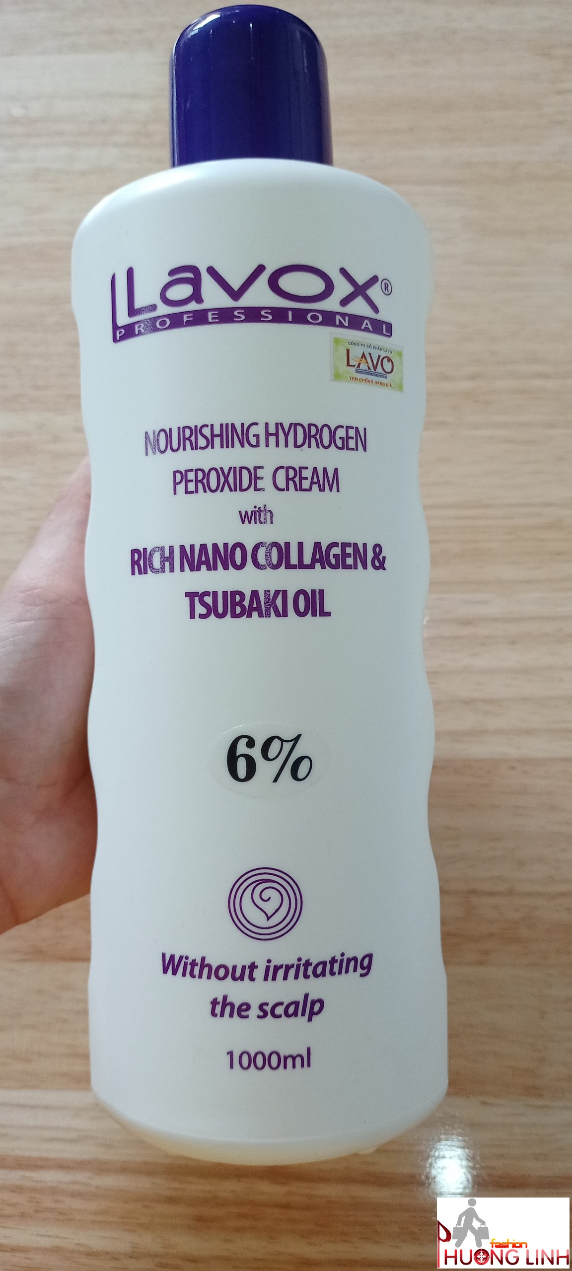 Oxy lavox dung dịch trợ nhuộm - phụ liệu tóc