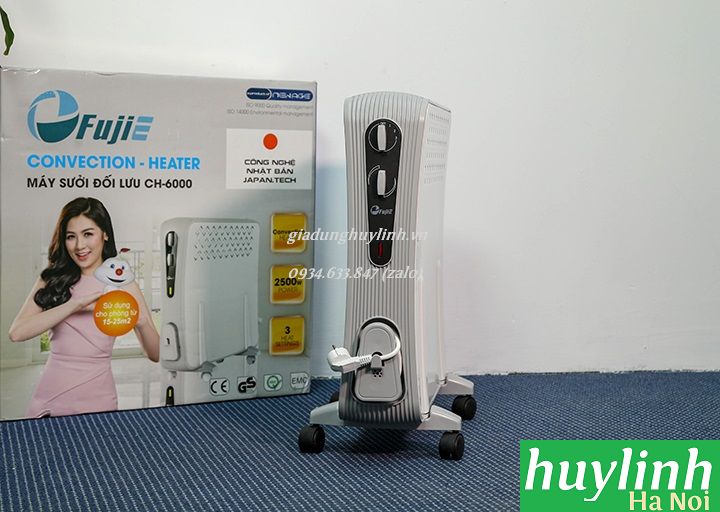 Máy sưởi đối lưu Fujie CH-6000 - 2500W