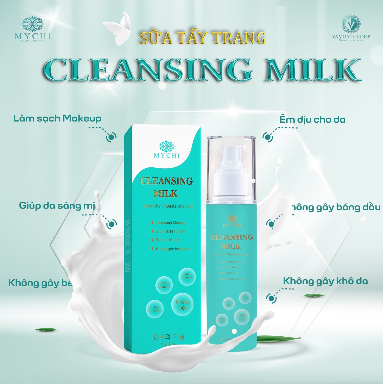 Sữa tẩy trang Mychi(Cleansing Milk)
