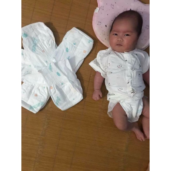 Bỉm dán , tã dán Nanu 2 bịch 100 miếng size S100/M100