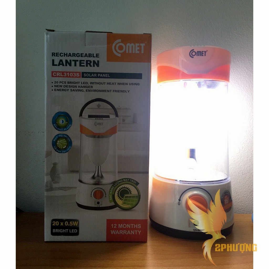 Đèn sạc Led Cao Cấp COMET CRL3103S